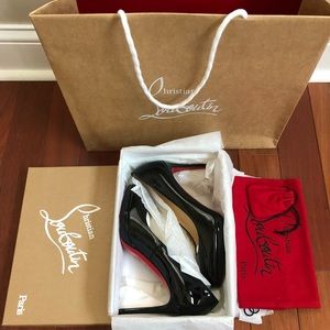 Christian Louboutin Size 39 New Simple Pump 100mm